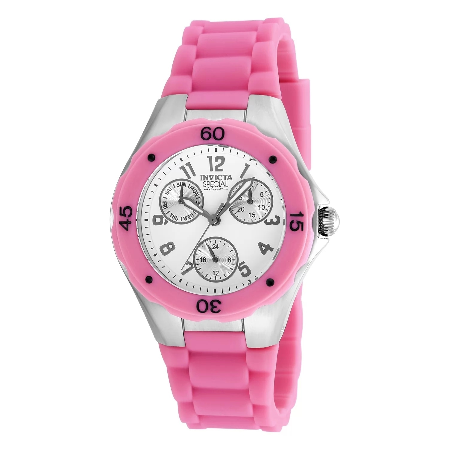 Invicta Women's 18791 Angel Quartz Chronograph White Dial Watch