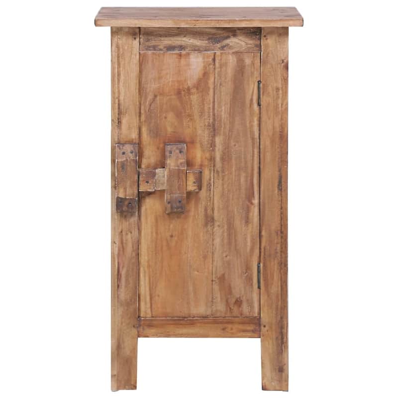vidaXL Bedside Cabinet Solid Wood Mahogany