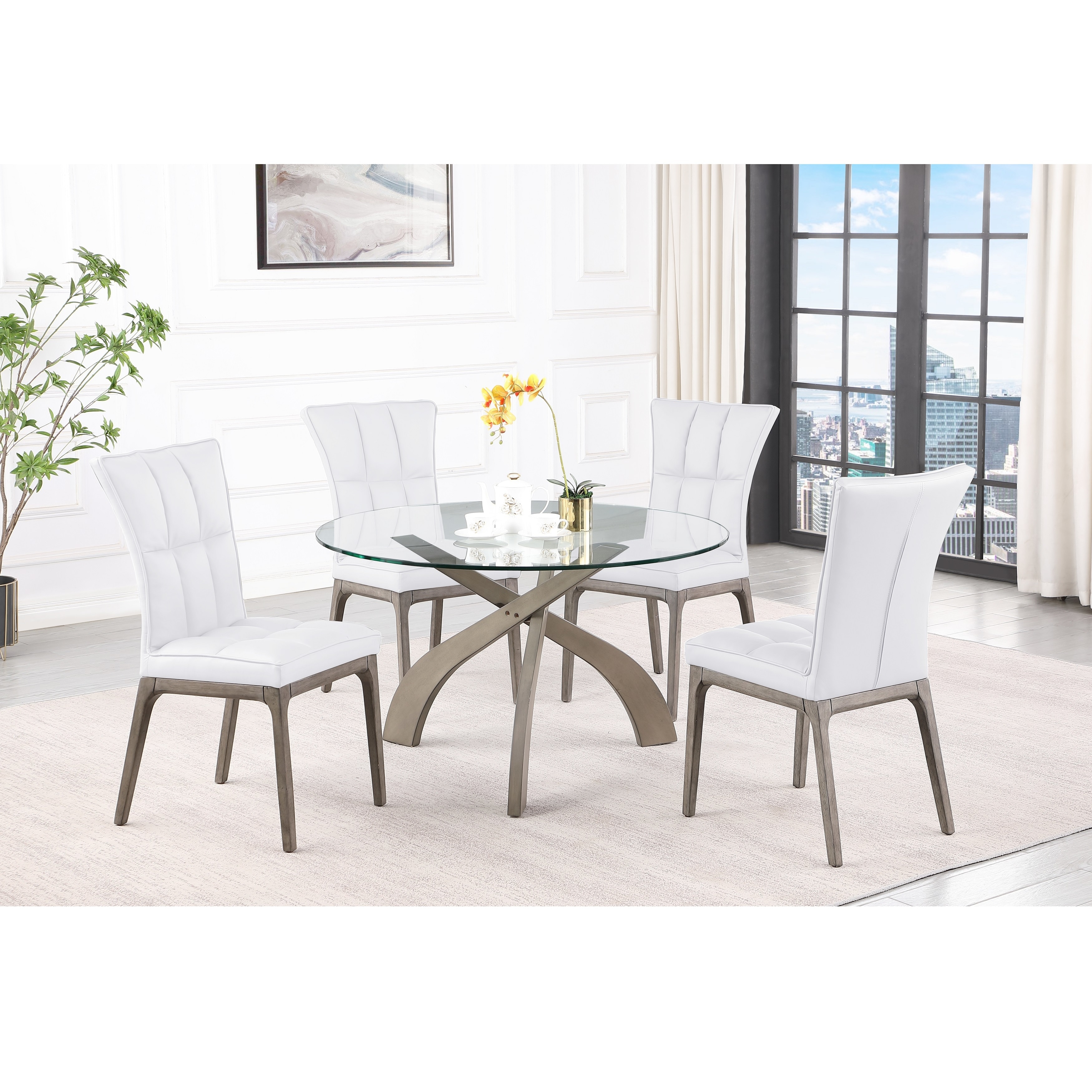 Criss cross on sale dining chairs