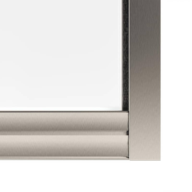 Elegant 60" W x 72" H Double Sliding Shower Doors Black or Brushed Nickel or Chrome finish - 60'' x 72''