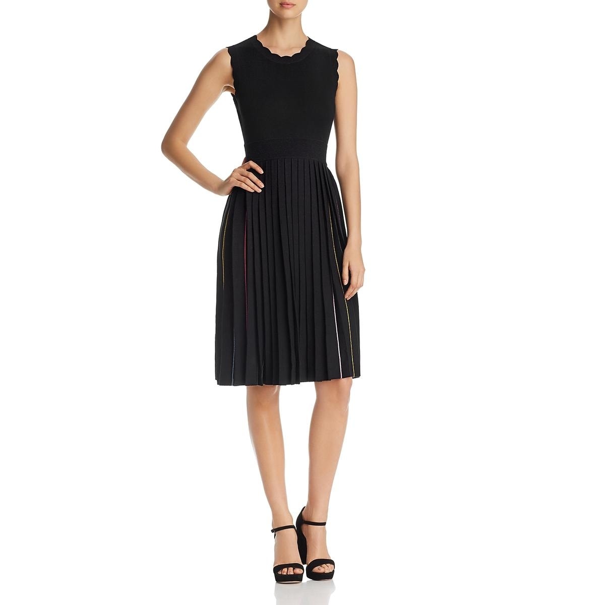 kate spade pleated sweater dress