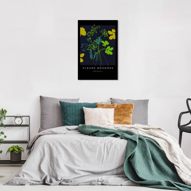 Wynwood Studio Canvas Floral and Botanical Flowers Installation Wall Art Canvas Print - 16 x 24