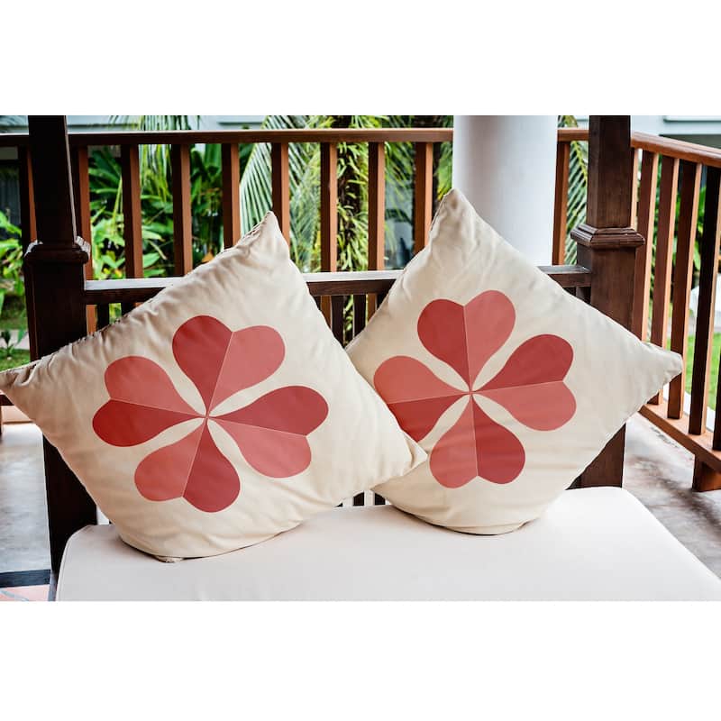 Lucky Clover St. Patrick's Day Indoor/Outdoor Throw Pillow