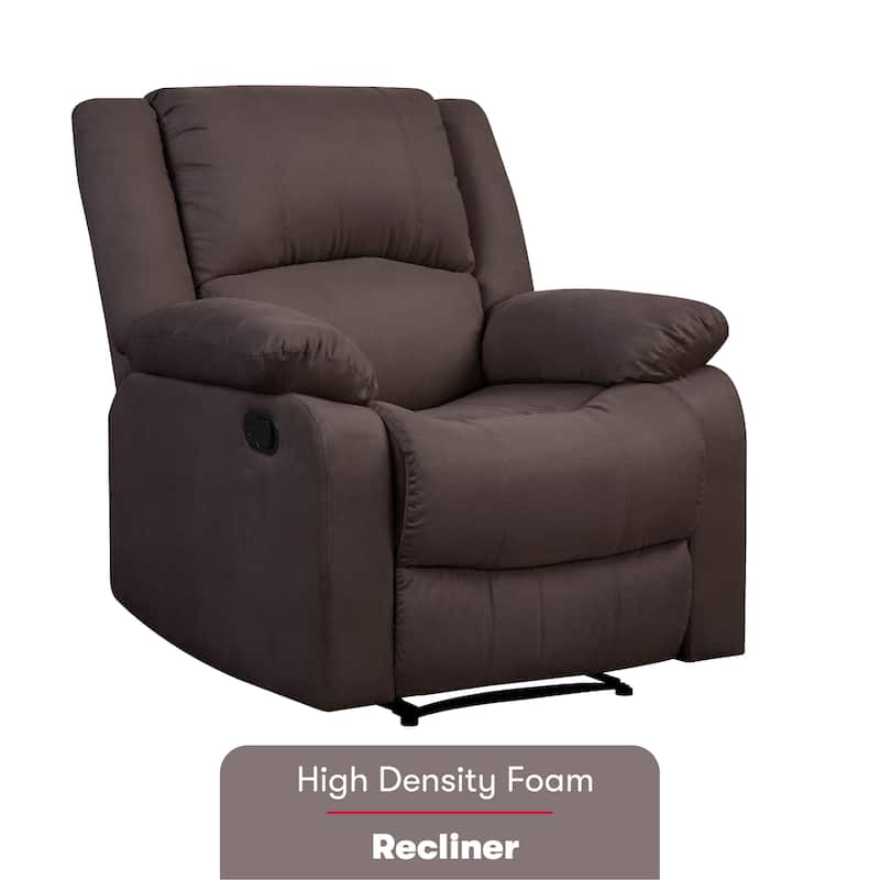 Relax A Lounger® Porter Microfiber Manual Recliner by iLounge