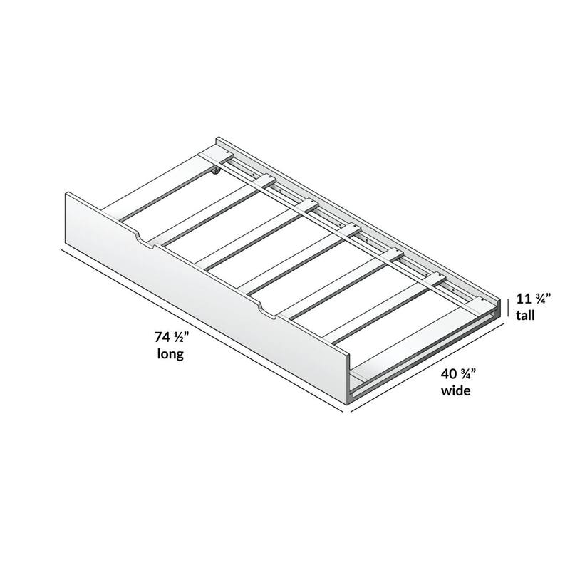 Max and Lily Twin Size Trundle Bed