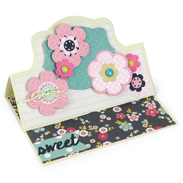 Sizzix Triplits Dies By Stephanie Barnard-Flower #2, 7/Pkg