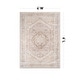 preview thumbnail 56 of 102, Medallion Flat Pile Washable Rug – Pet Friendly, Non-Slip, Perfect for Entryway, Living Room, and Bedroom