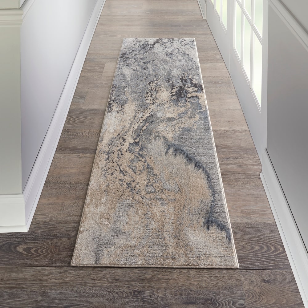 Nourison Maxell Modern Glam Abstract Area Rug