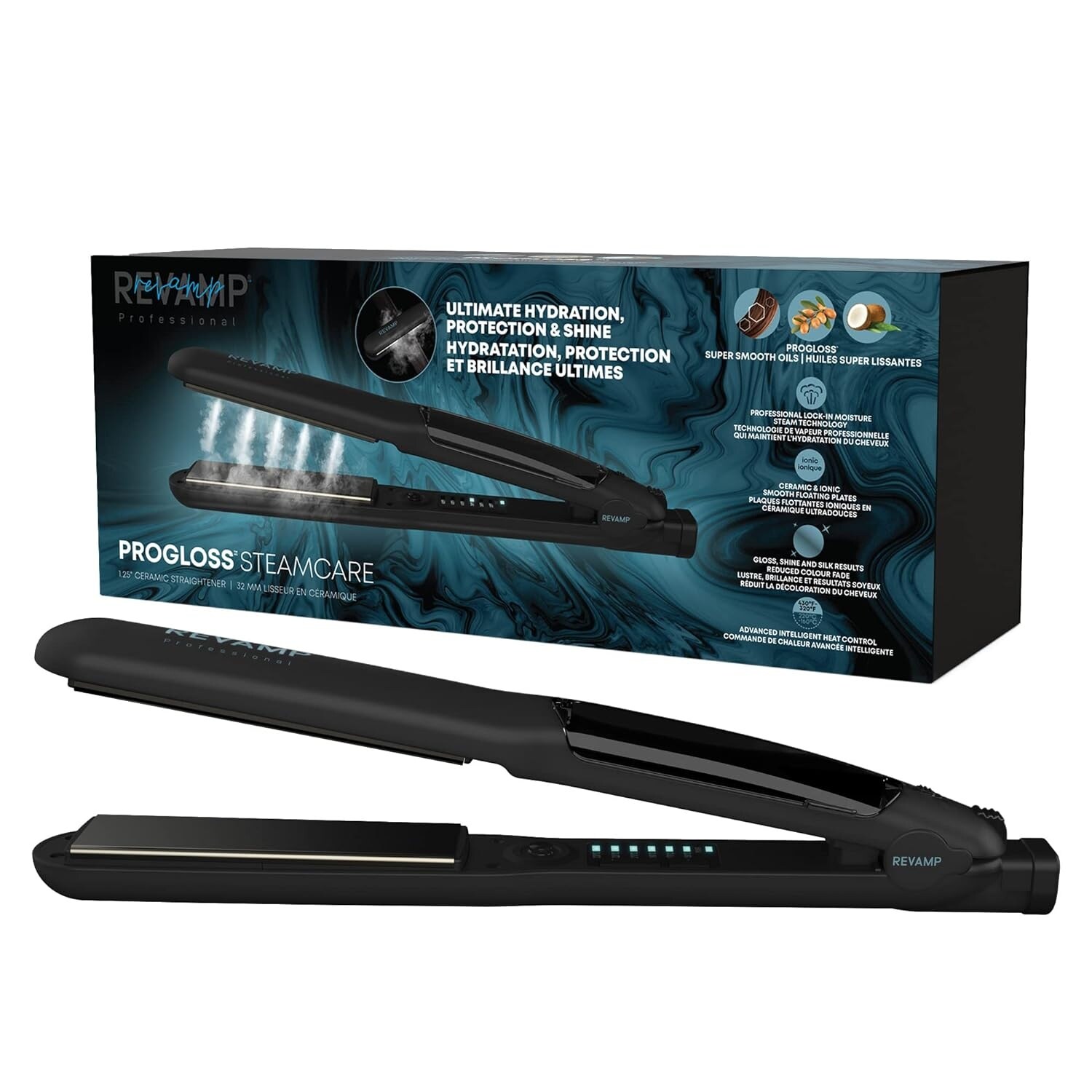 Argan steam top hair straightener reviews