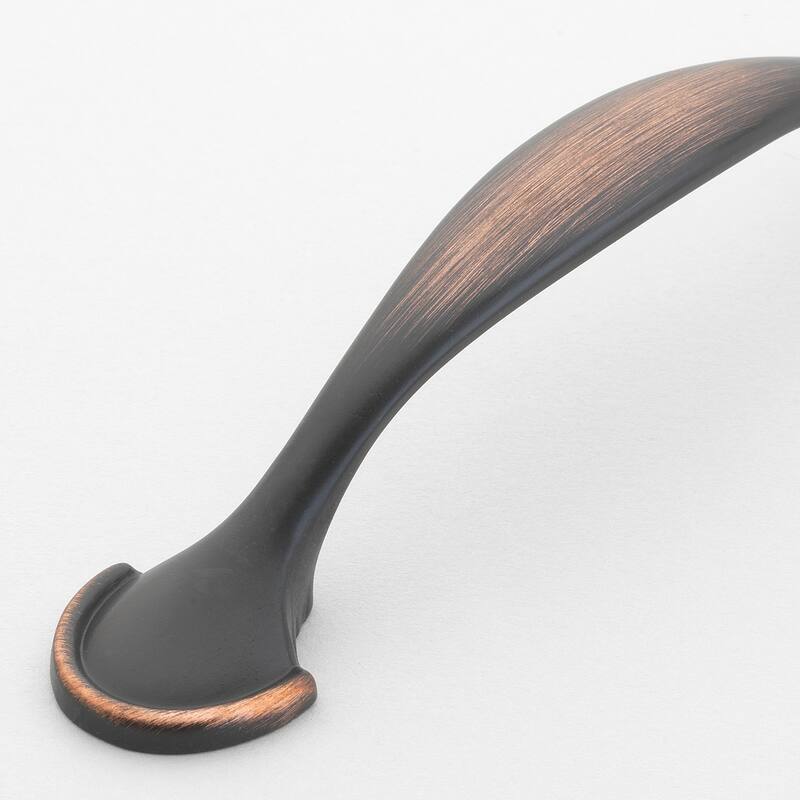 GlideRite 5-Pack 3 in. Center Oil Rubbed Bronze Arch Cabinet Pulls - Oil Rubbed Bronze