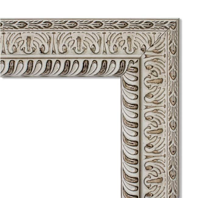 Fair Baroque Cream Ornate Raised Pattern Picture Frame