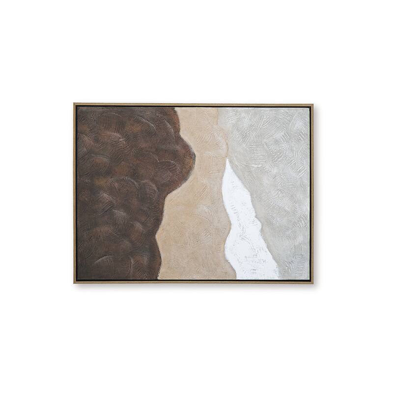Signature Design by Ashley Fanthorne Brown/Gray Wall Art