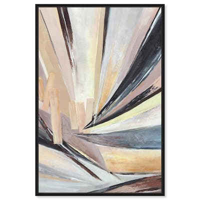 Balancing Lines I Canvas by Art Remedy