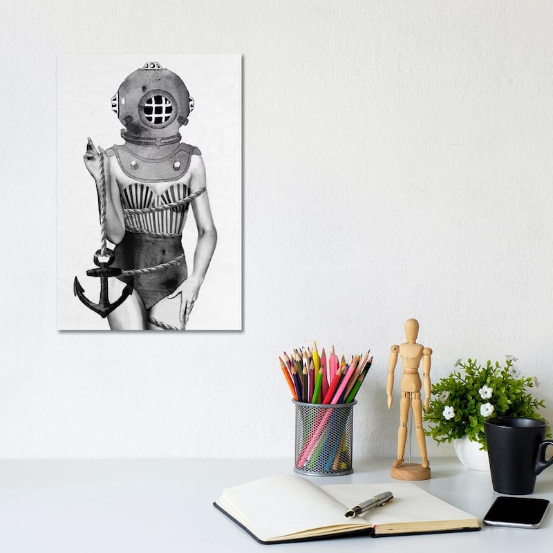 iCanvas "Sunken" by Jenny Rome Canvas Print - 12x8x0.75