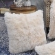 preview thumbnail 10 of 16, Halsted Shaggy FauxFur 3-piece Throw and Pillow Shell Set