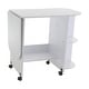 preview thumbnail 3 of 2, SEI Furniture White Folding Sewing Machine Table