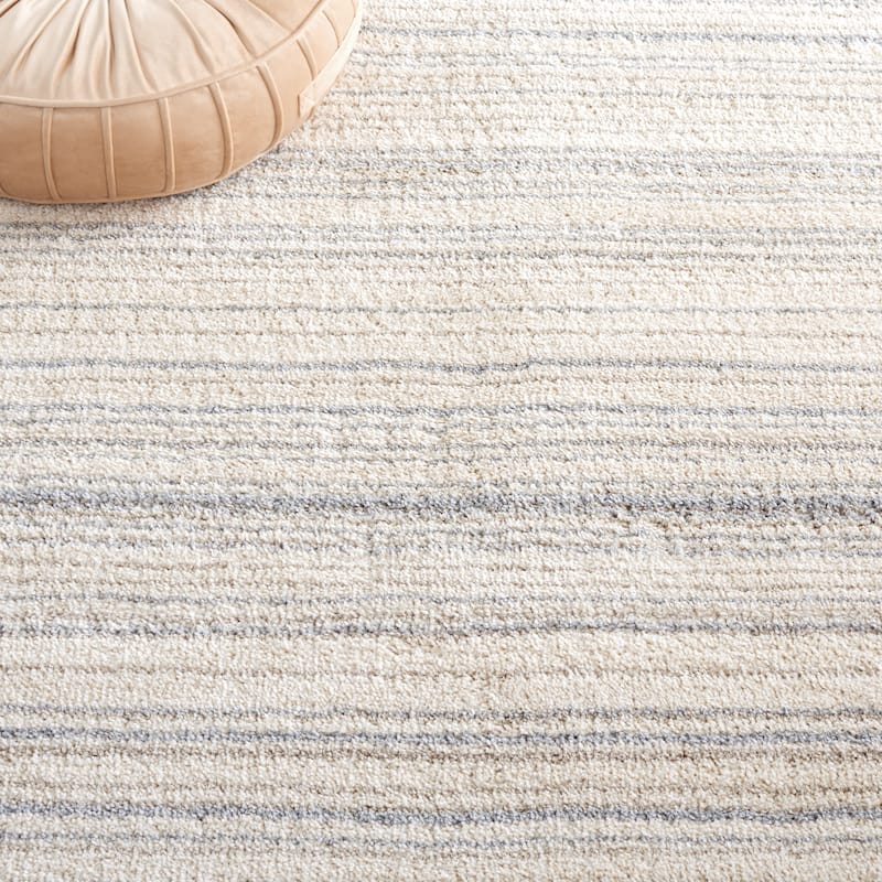SAFAVIEH Lucia Shag Heidveig Striped Plush Rug - 6'7" x 9'