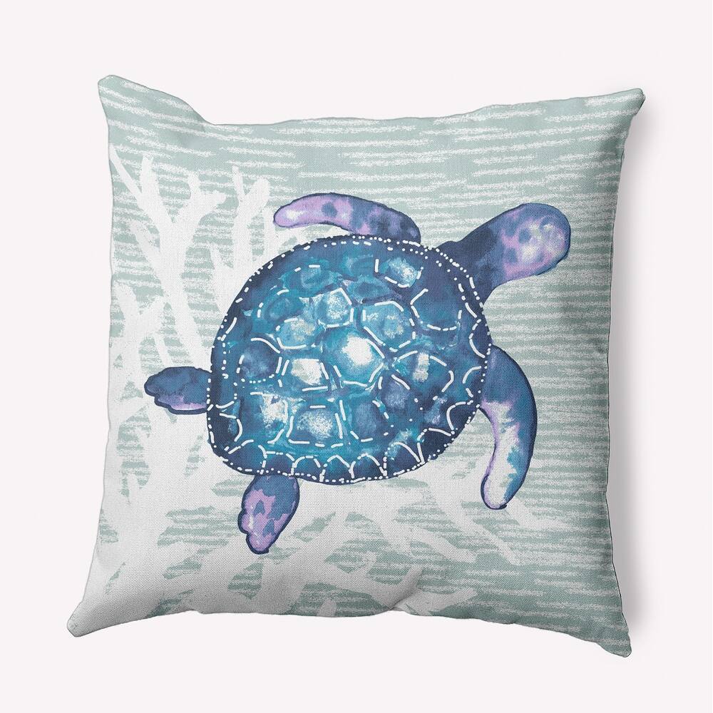 Turtle Friend Decorative Throw Pillow