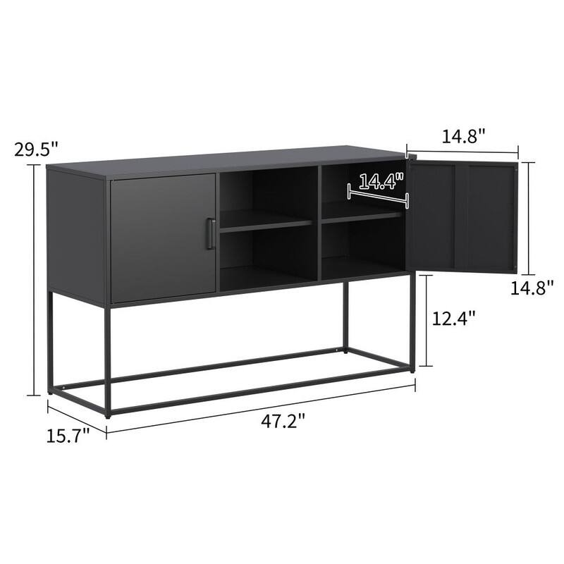 Modern Sideboard Buffet Storage Cabinet