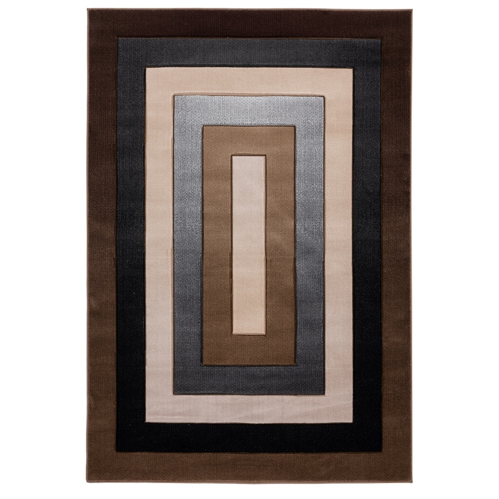 Orelsi Collection Abstract Area Rug