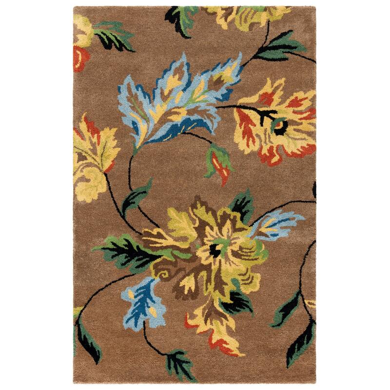 SAFAVIEH Handmade Soho Dwan Floral N.Z. Wool Rug