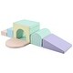 preview thumbnail 2 of 15, Colorful Soft Climb and Crawl Foam Playset 7 in 1, Soft Play Equipment Climb and Crawl Playground, Kids Crawling & Climbing