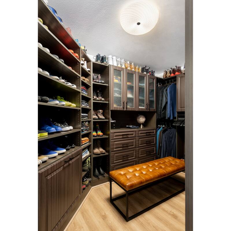 Varaluz Swirled Flush Mount - French Feather - 15.5"W x 4.75"H