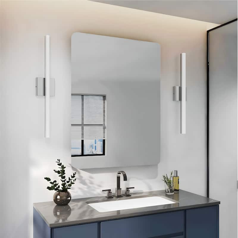 Modern Bathroom Vanity Light Mirror Makeup Front LED Lamp Waterproof