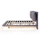 preview thumbnail 17 of 16, Full Size Upholstered Platform Bed with Sensor Light and 2 Large Backrests, Stylish Platform Bed with 2 sets of USB Port