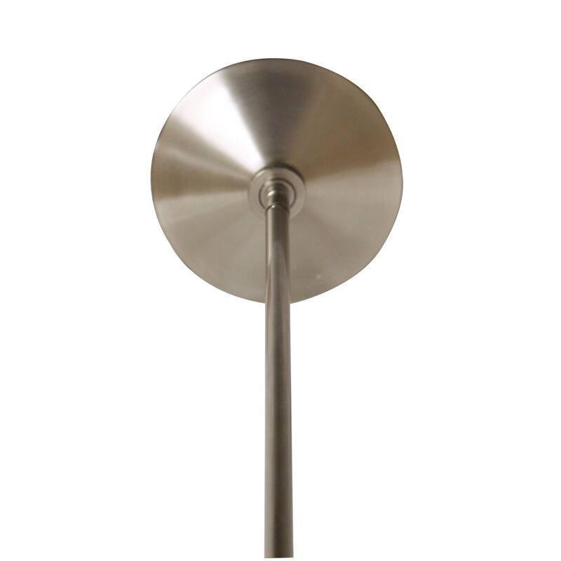 Pendant Light Fixture Brushed Nickel Vintage Ceiling Light 1-Light Hanging Lamp - 4.75