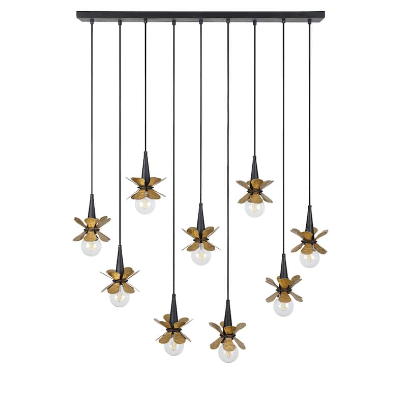 Savoy House 1-2185-9 Portinatx 9 Light 40" Wide Linear Chandelier