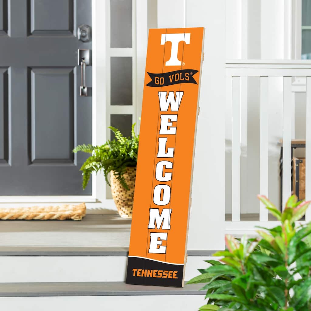 47" Porch Leaner Welcome Wall Sign, University of Tennessee