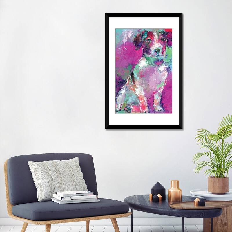 iCanvas "Russell Terrier" by Richard Wallich