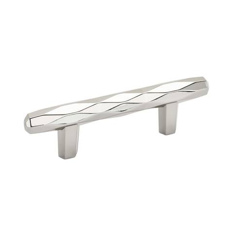 St. Vincent 3 in (76 mm) Center-to-Center Polished Nickel Cabinet Pull