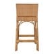 preview thumbnail 41 of 63, Serienna 24.5"H Seat Rattan Low Back Counter Stool