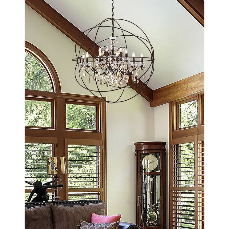 Royce Edge 18-Light Rustic Intent Chandelier