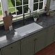 preview thumbnail 9 of 52, Karran Undermount 32.5 in. Large Single Bowl Quartz Kitchen Sink Kit