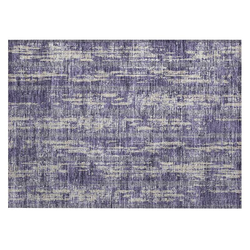 Machine Washable Indoor/ Outdoor Chantille Ombre Stripe Rug
