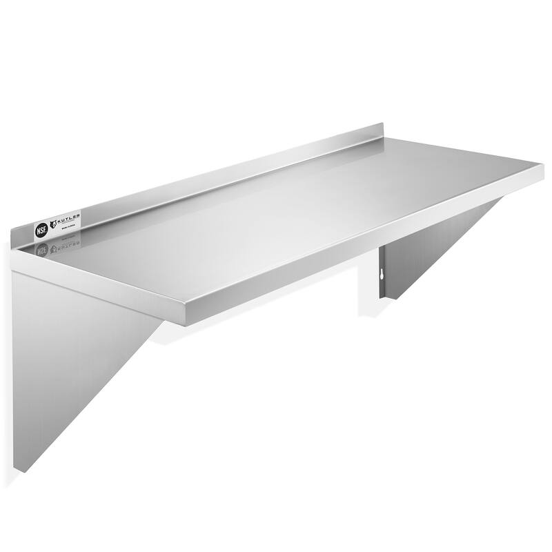Stainless Steel Shelf NSF Commercial Kitchen Wall Shelving