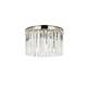 Option polished nickel (royal cut clear crystals)