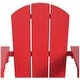 preview thumbnail 10 of 73, Laguna Kids Outdoor Poly Adirondack Rocking Chair with Cup Holder (Set of 2)