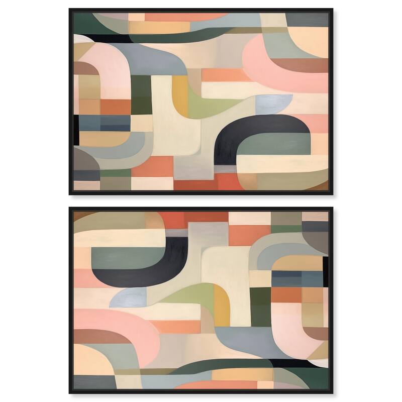Strawberry Daiquri Breeze Canvas by Art Remedy - 36" x 54" - White