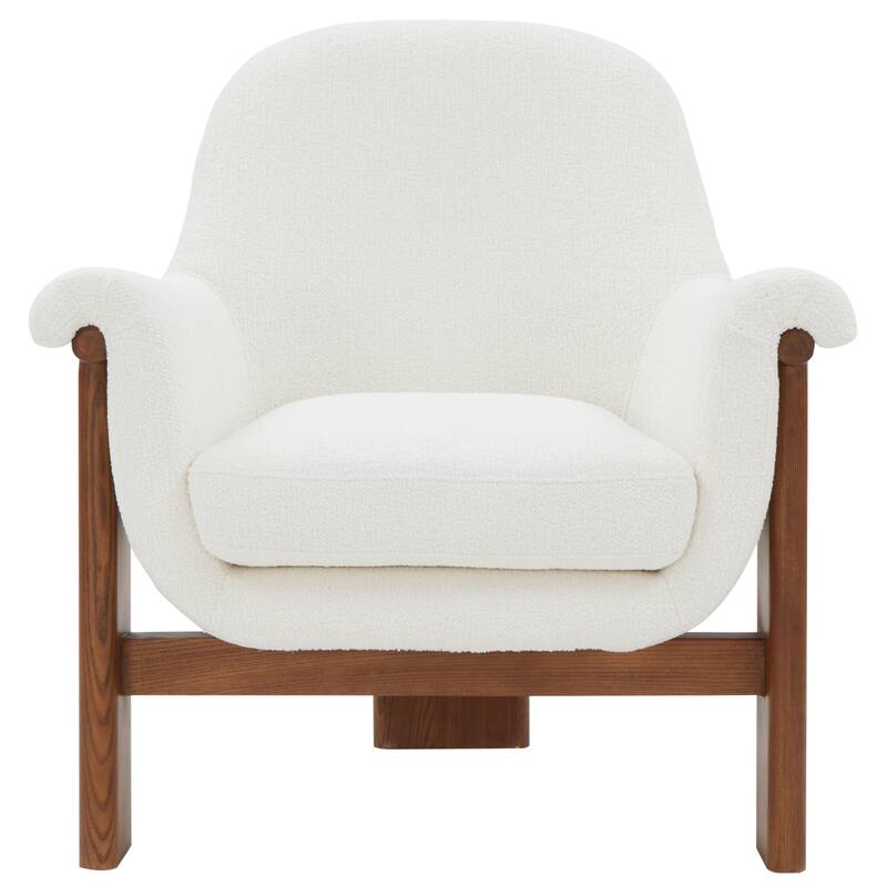 SAFAVIEH Couture Sylvana Boucle Accent Chair - 33"W x 30"D x 33"H