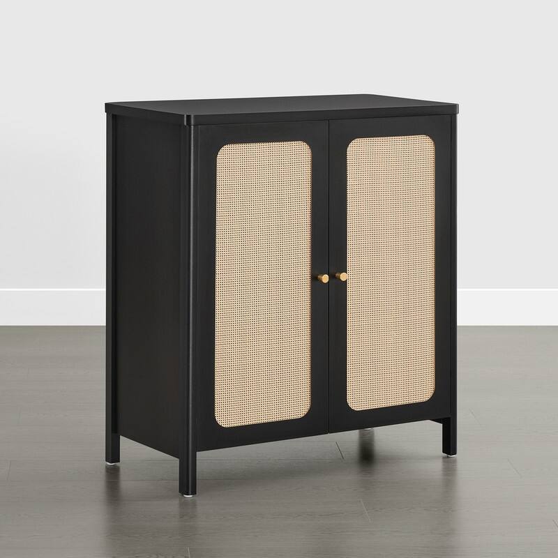 Spruce & Spring Boho Chic Sideboard Buffet Cabinet with Storage for Dining & Living Room