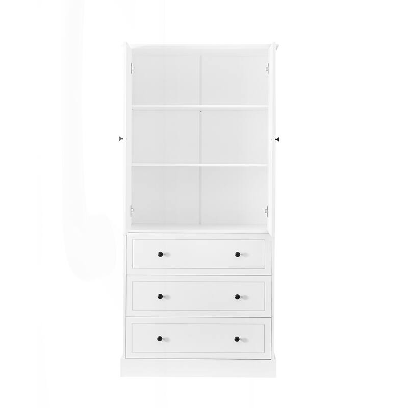 Versatile Freestanding Bathroom Cabinet with Multiple Storage Options