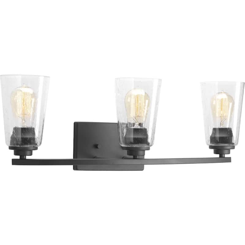Debut Collection 3-Light Graphite Farmhouse Bath Vanity Light