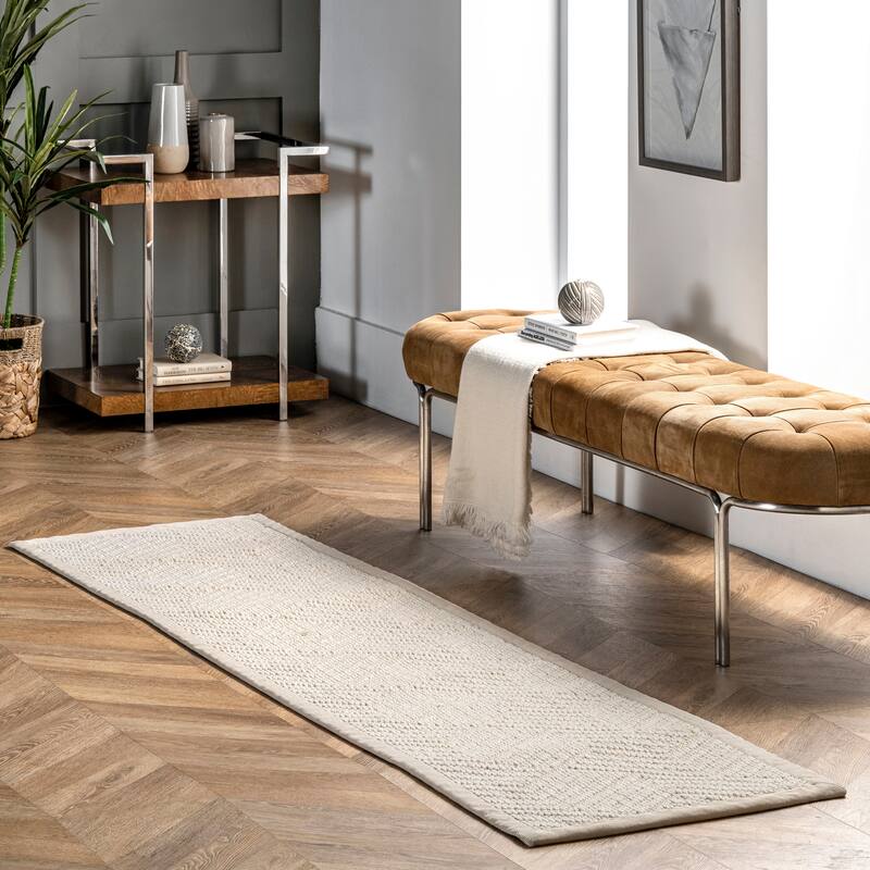 Nuloom Natural Textured Suzanne Area Rug