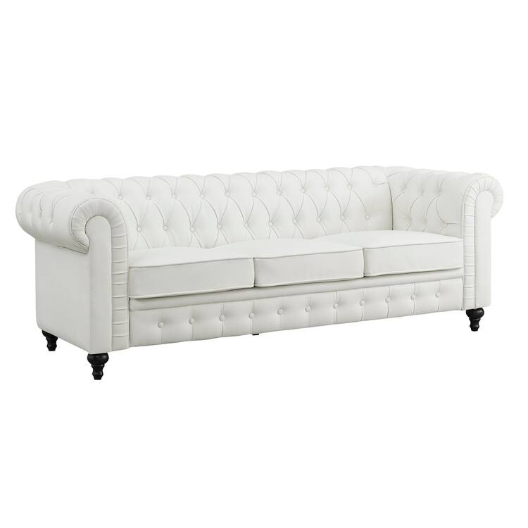 Elegance Chesterfield Sofa, Luxurious Comfort for Cozy Living Rooms, Mid-Century Modern couch, Elegance, 3-Seater Sofa