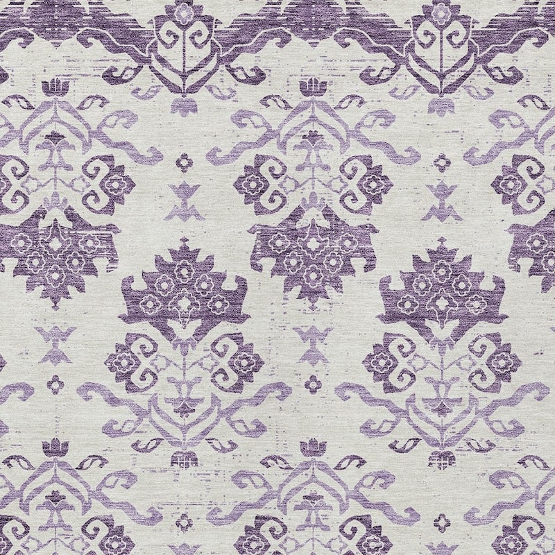 HomeRoots Oriental Transitional Rectangle Outdoor Rug