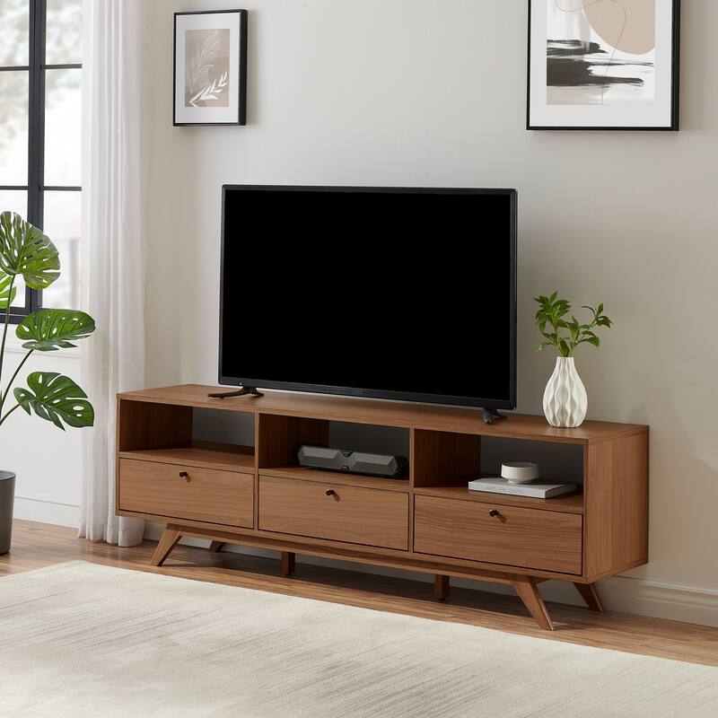 Middlebrook Designs Modern Drop-Down Drawer TV Stand